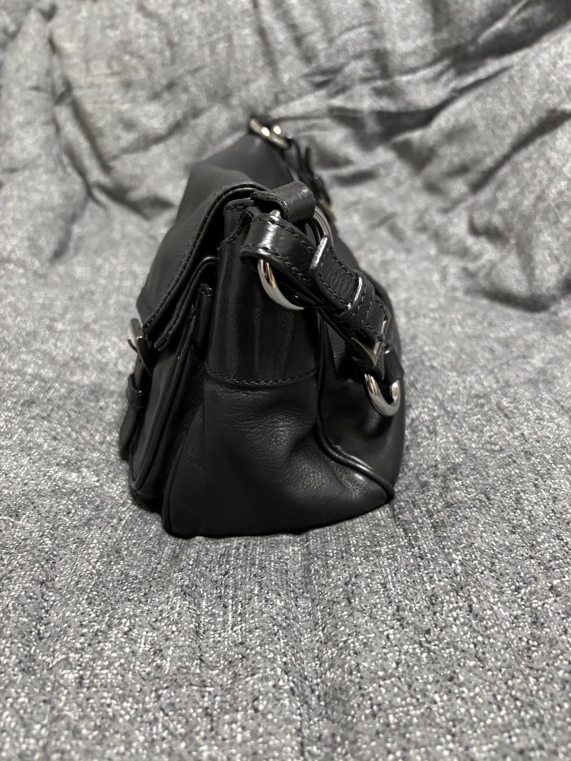 프라다 레더 투포켓 숄더백 상품이미지7