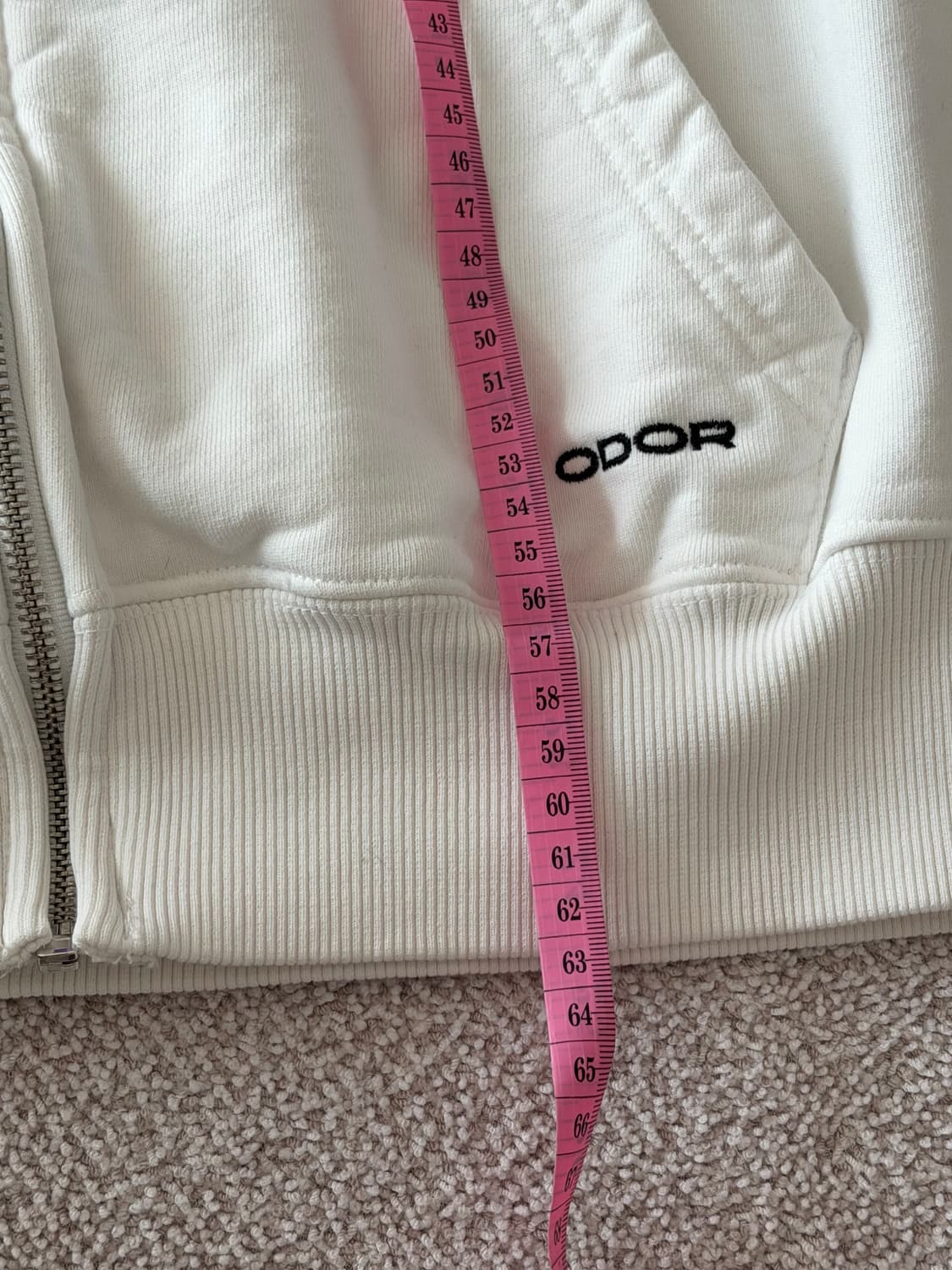 ODOR 기모 오도어 시리 후드집업 사이즈 1 상품이미지3