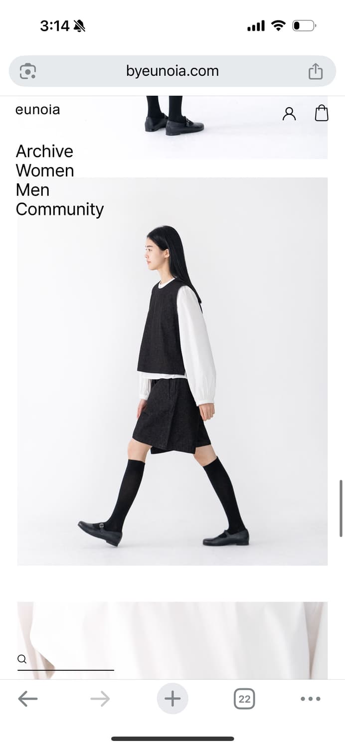 유노이아 데님 숏 팬츠 상품이미지5