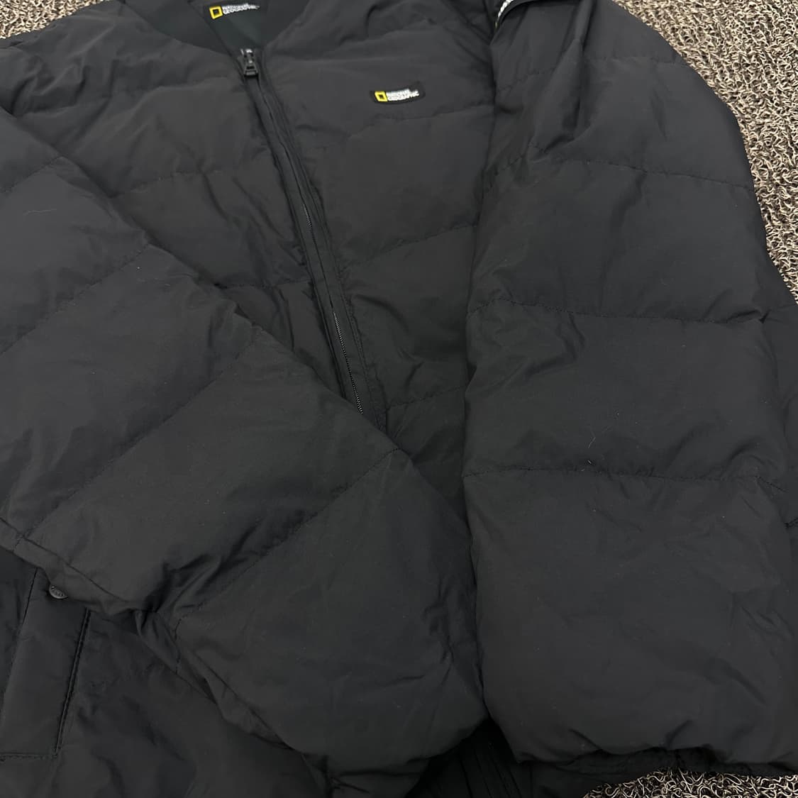 내셔널지오그래픽 덕다운 패딩 점퍼 블랙 105(XL) 상품이미지4