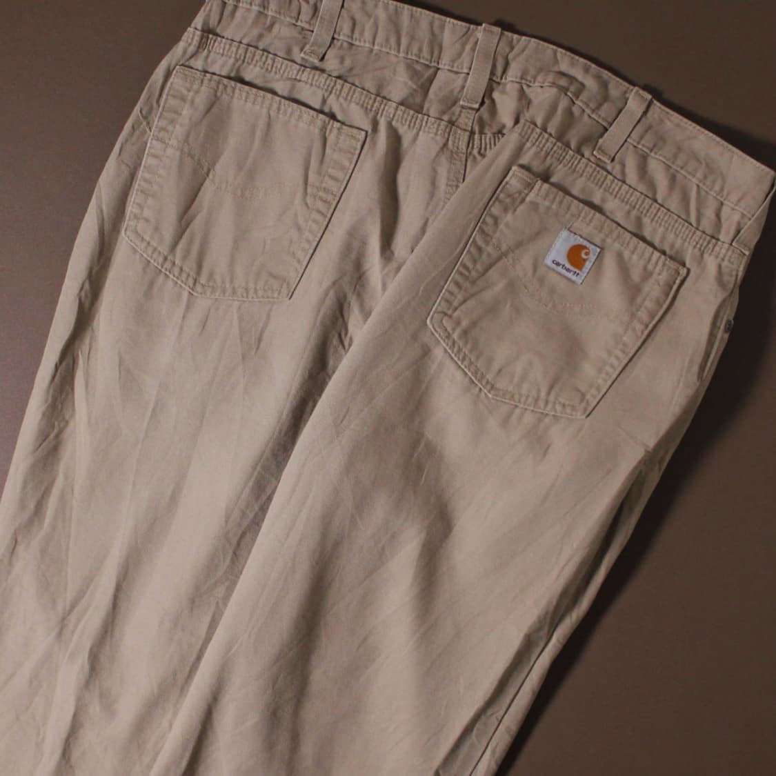 90's Carhartt 칼하트 멕시코생산 코튼 워크 팬츠 상품이미지3