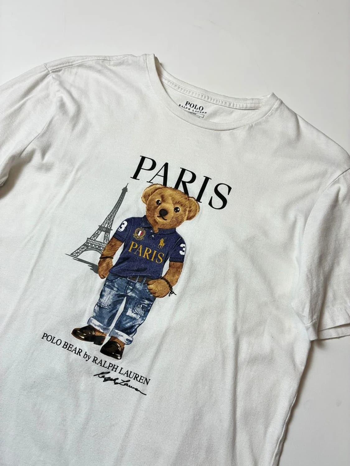 폴로 랄프로렌 파리 베어 시그니처 반팔 티셔츠 PN8777 상품이미지2