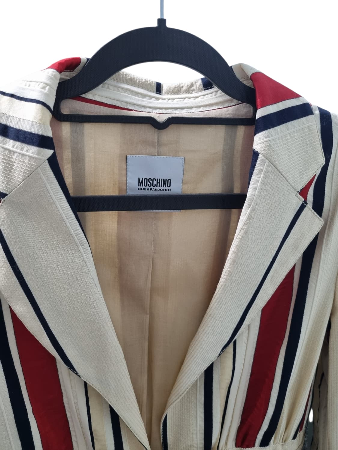 모스키노 스트라이프 리본 자켓 55 상품이미지3