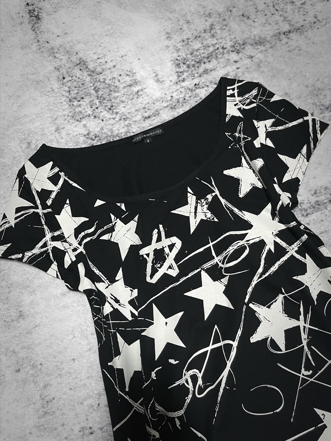 star graphic punk t  상품이미지2