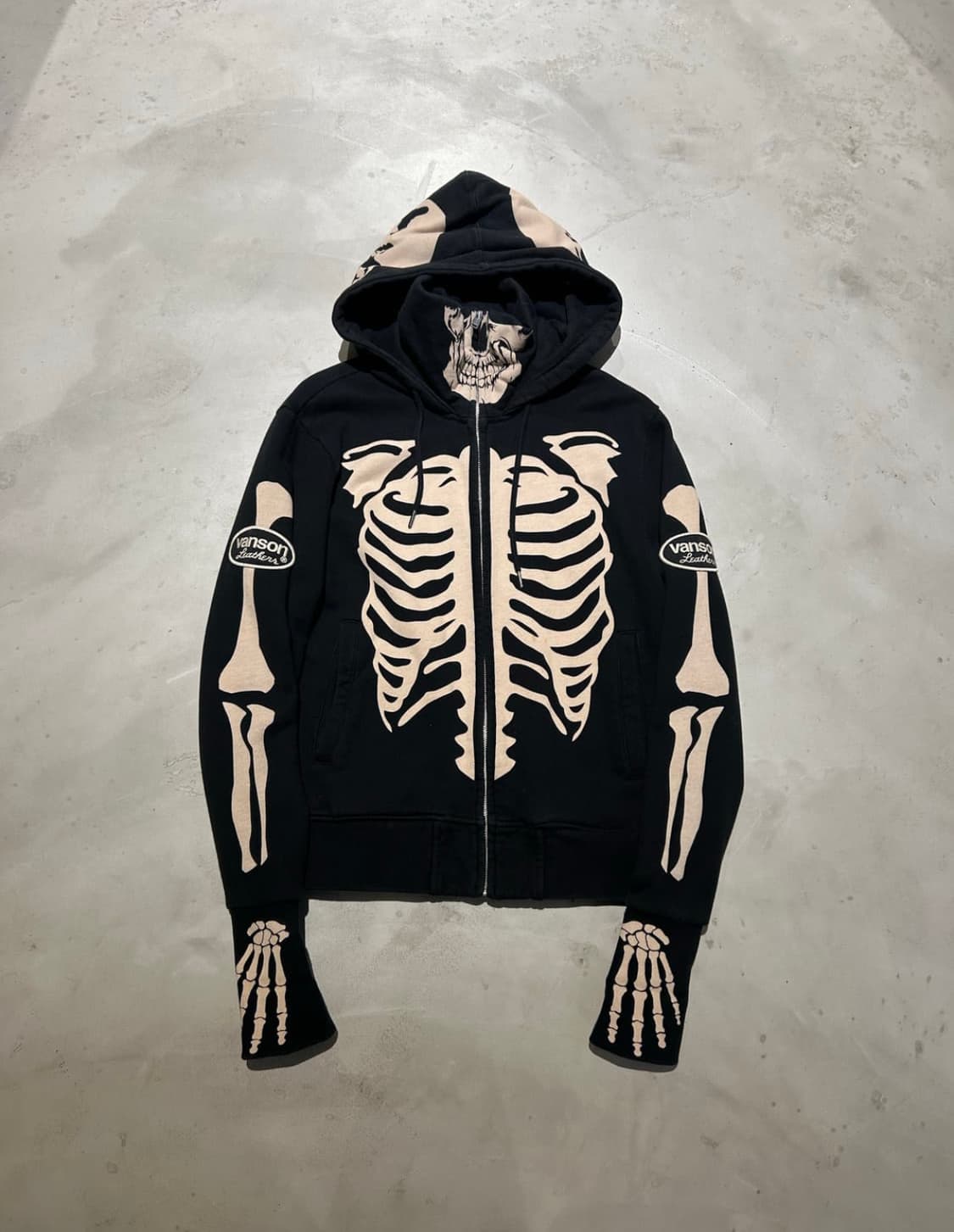 Vanson bone hoodie 상품이미지1