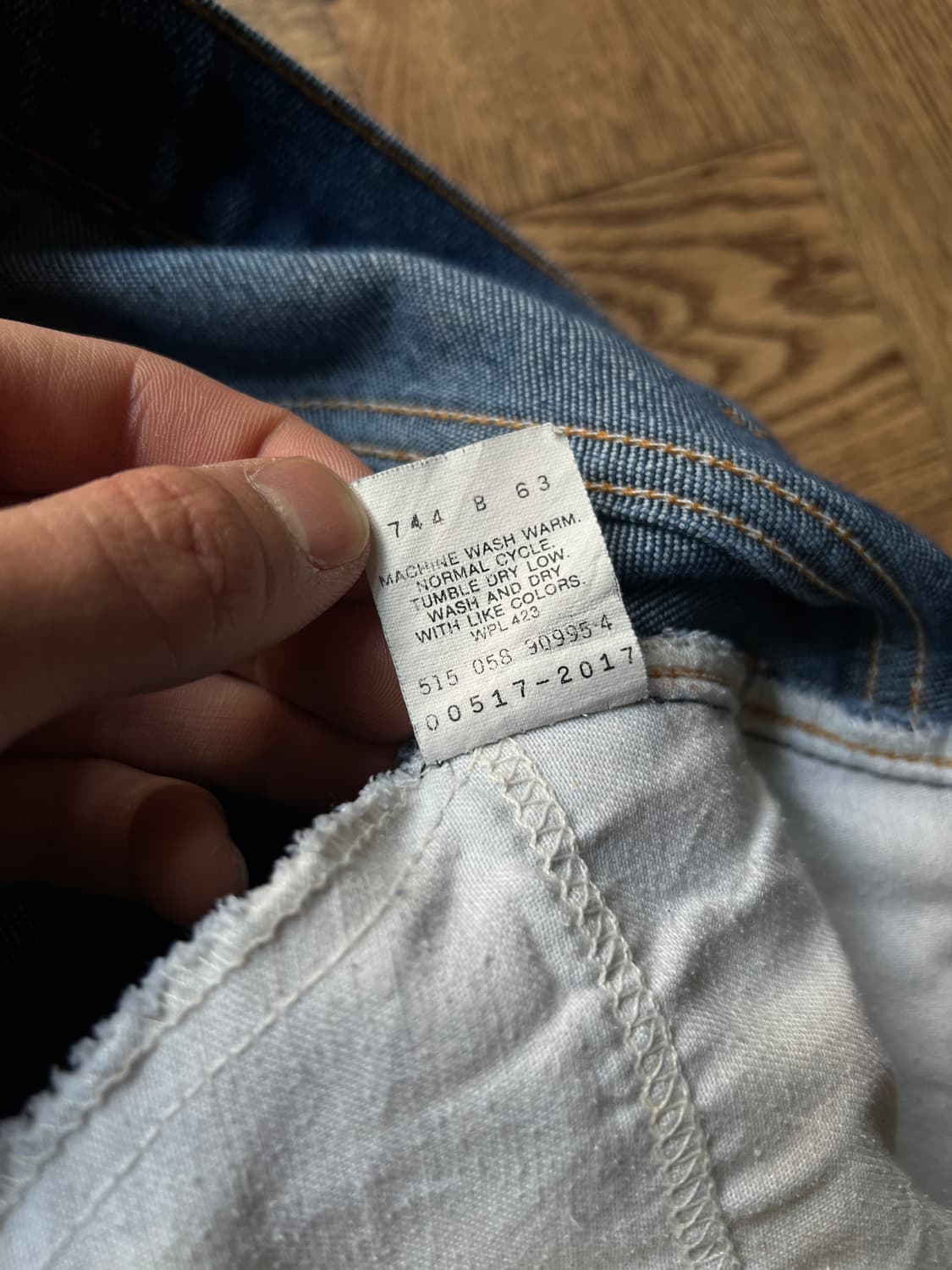 [38]00's 리바이스 517 Made in USA 플레어진 F18 상품이미지6