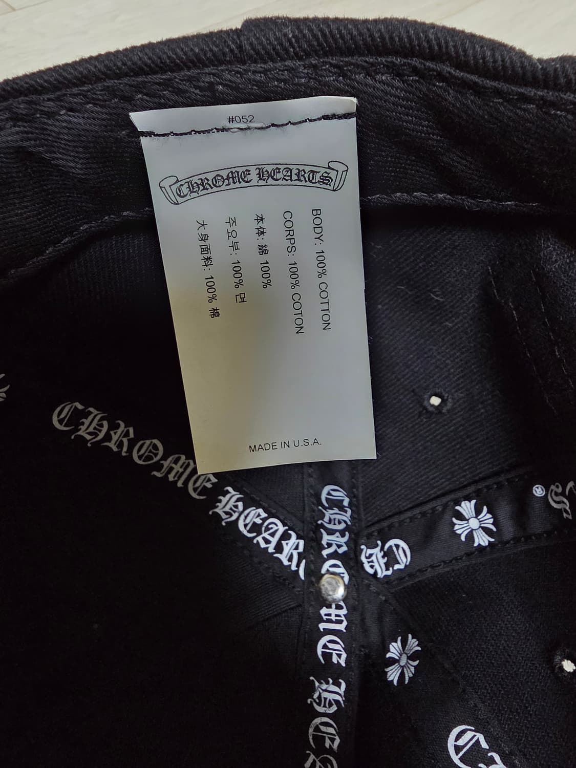 크롬하츠 홀스슈 볼캡 상품이미지7