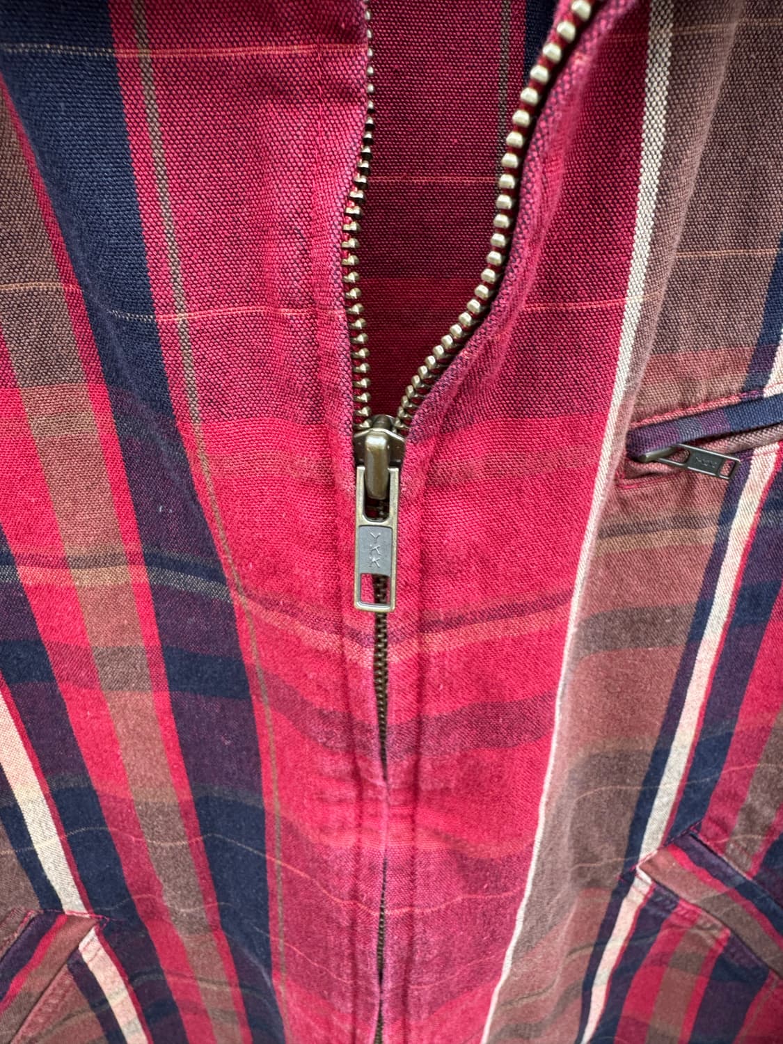 90s 폴로 랄프로렌 빈티지 체크 스윙톱 워크 자켓 상품이미지4