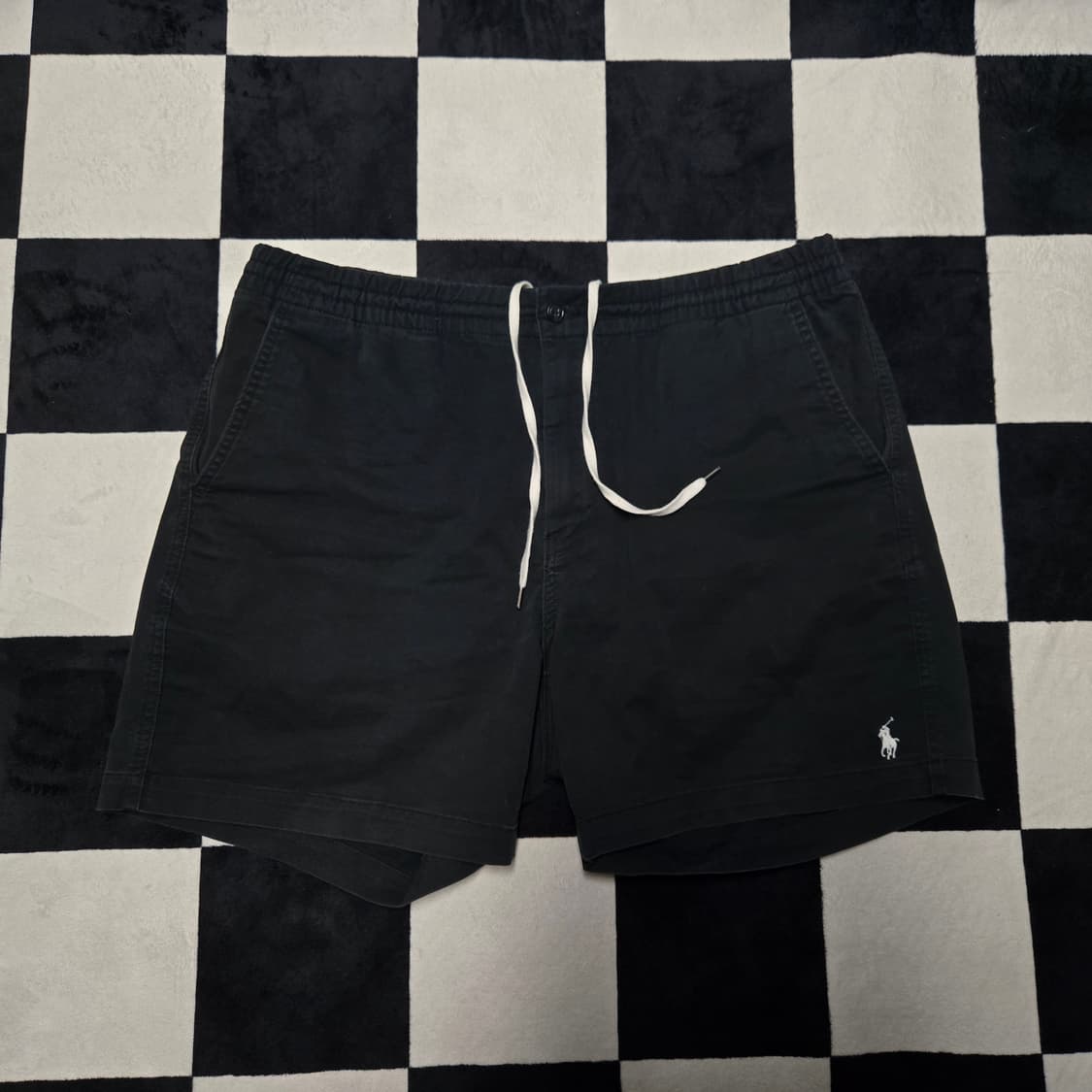 XL 폴로랄프로렌 프렙스터 반바지 블랙 상품이미지1