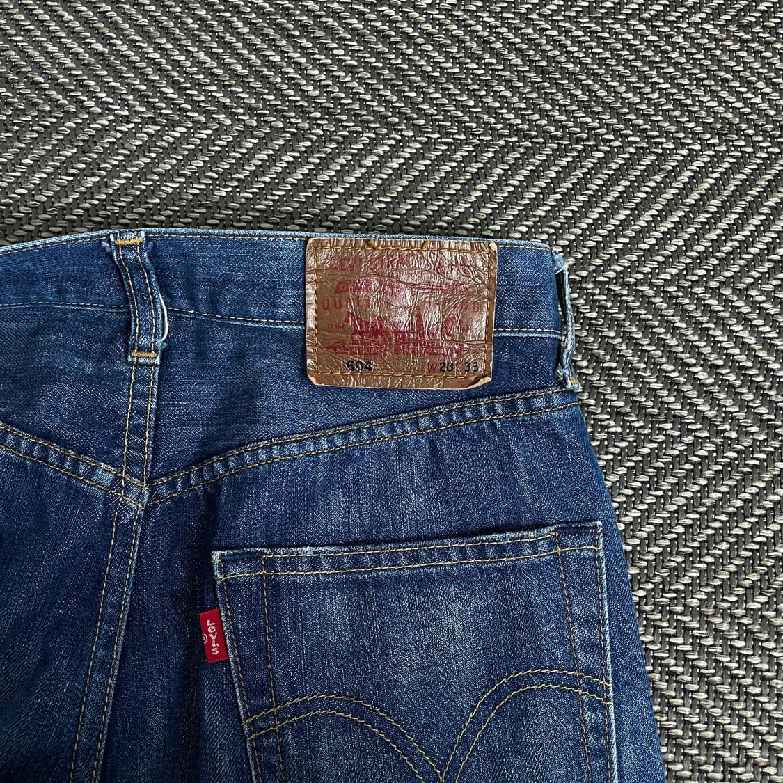 리바이스 604 오리지날 스트레이트 데님 팬츠y 2894 상품이미지5