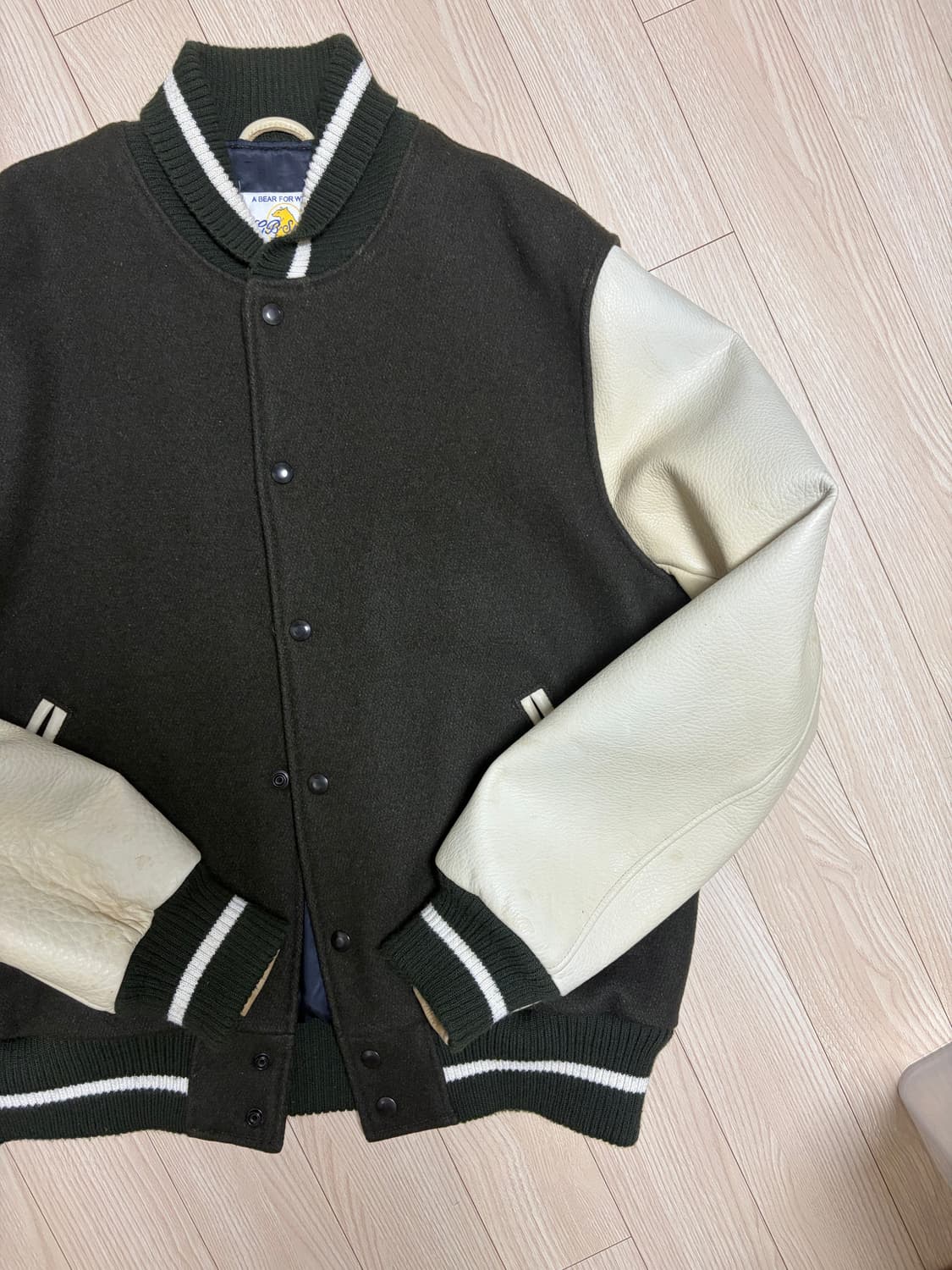 골든베어 바시티 자켓 made in usa 상품이미지2