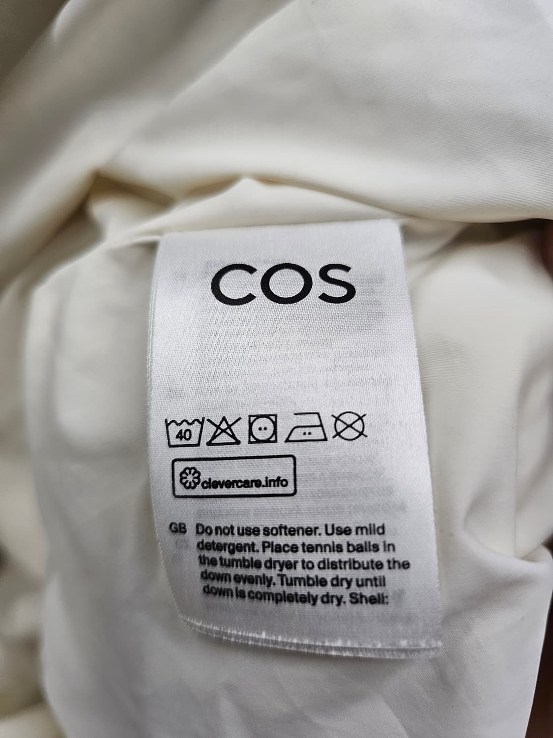 COS 코스 아이보리 푸퍼 헤비다운 상품이미지8