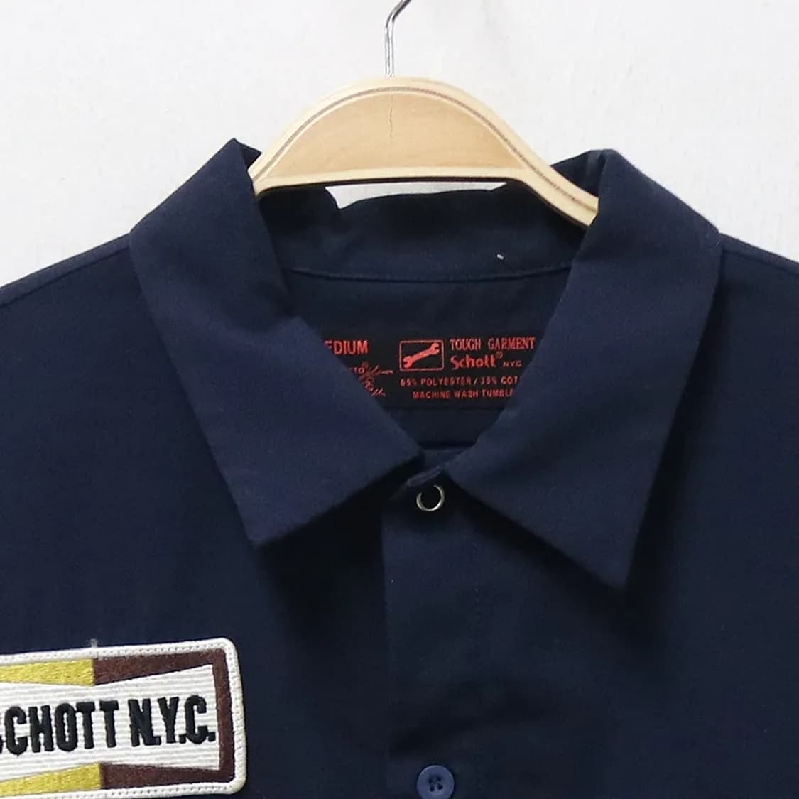 Schott 쇼트 메카닉 워크셔츠 상품이미지3