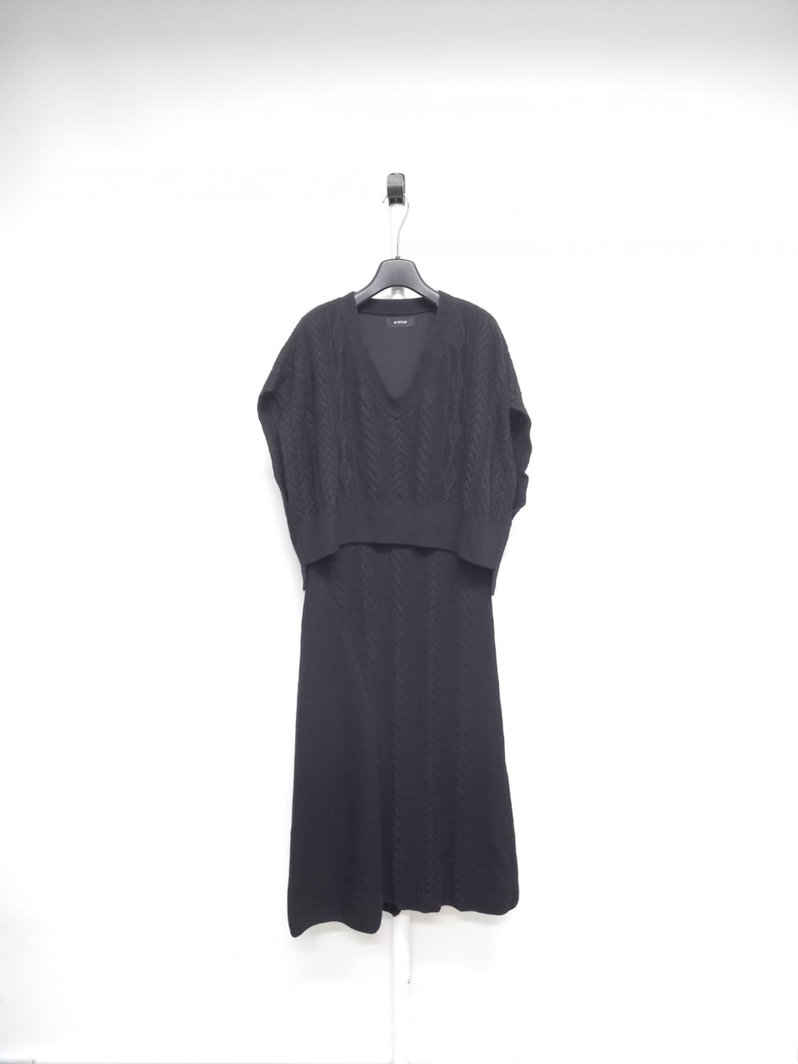 시스템 춘추동 모 맥시 니트원피스 F 33-66 상품이미지1