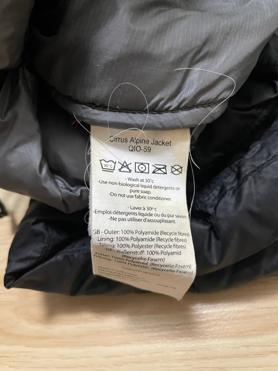 Rab 씨러스 알파인 후디드 자켓 L 상품이미지5