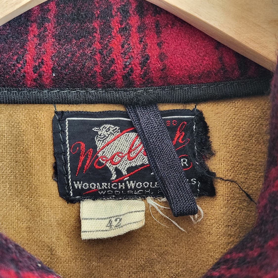 50s 울리치 럼버잭 체크 매키노 코트(USAmade) 상품이미지9