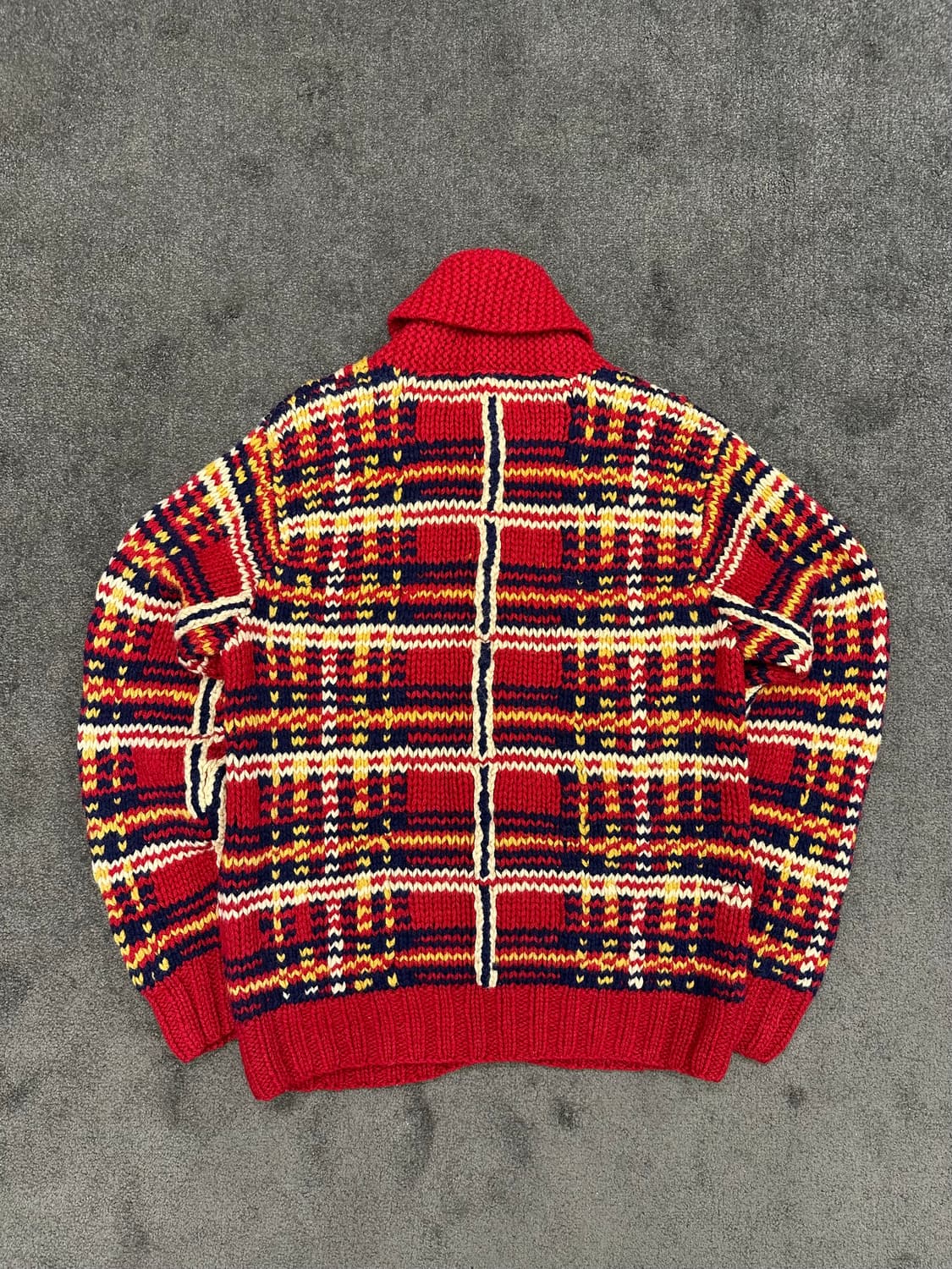 Antiballistc 노르딕 패턴 니트 집업 M 상품이미지2