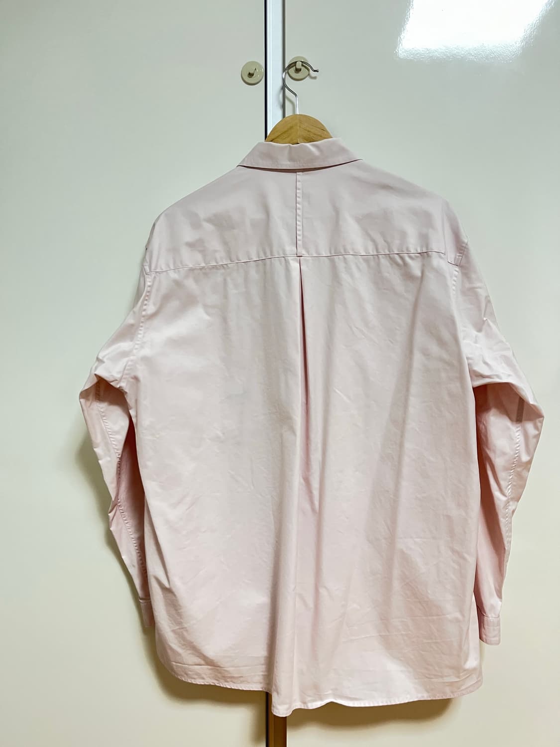 Youth 버튼다운 셔츠 라이트핑크 상품이미지2