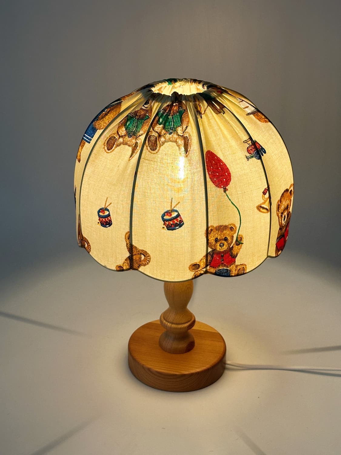 90’s 독일 ARO 빈티지 패브릭 테이블 조명 램프 레트로 앤틱 미드센 상품이미지6