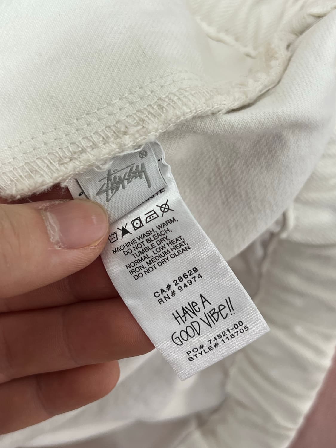 스투시 스프레이 다이 후드 워크자켓 핑크 XL 상품이미지4