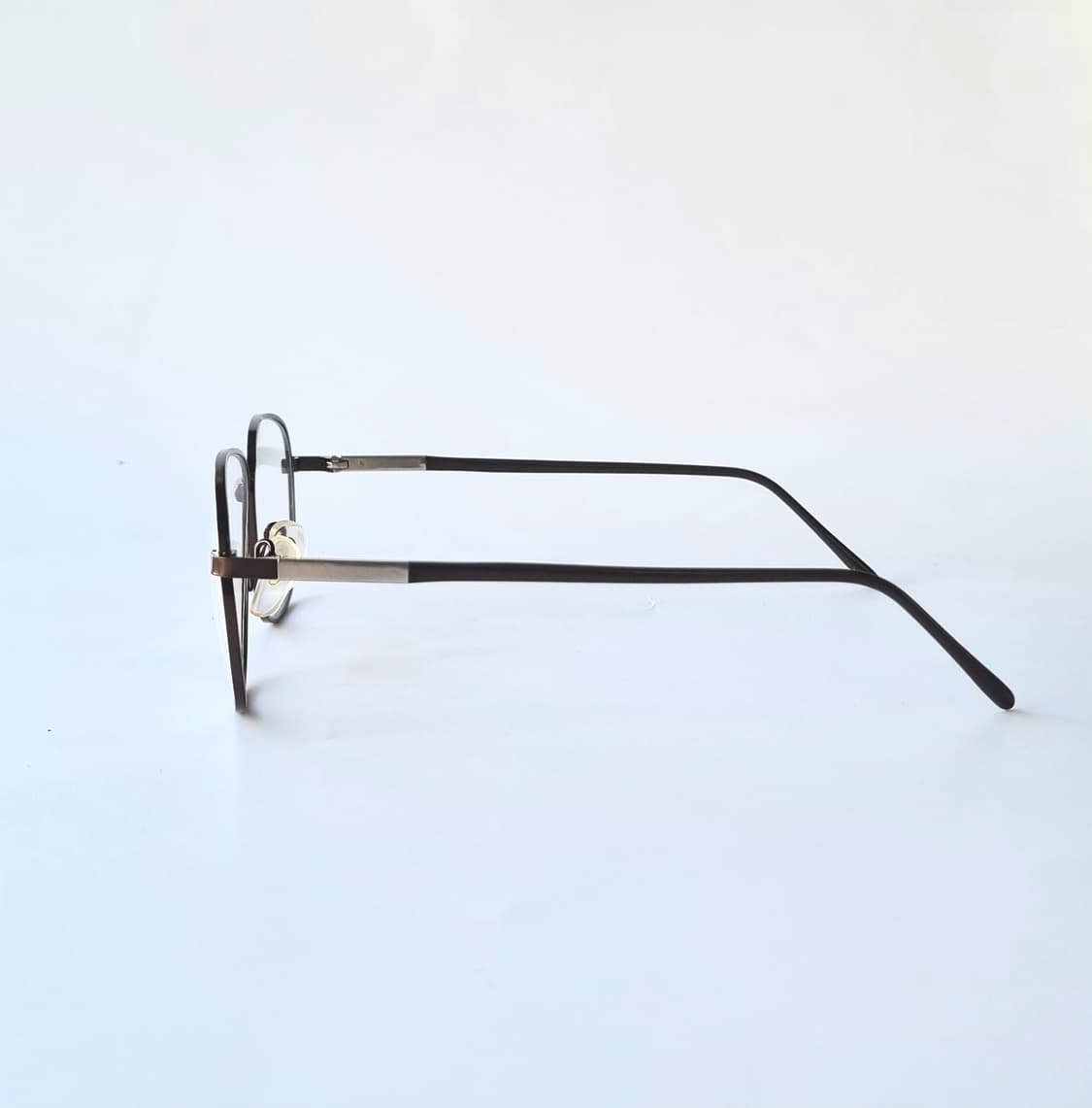 데드스탁 앤티크 브릿지 디테일 스퀘어 메탈 안경테 755 상품이미지4