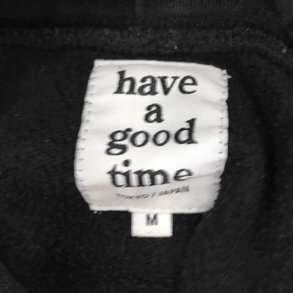 해브어굿타임 HAVE A GOOD TIME 백빅로고 후드 [M] 상품이미지5