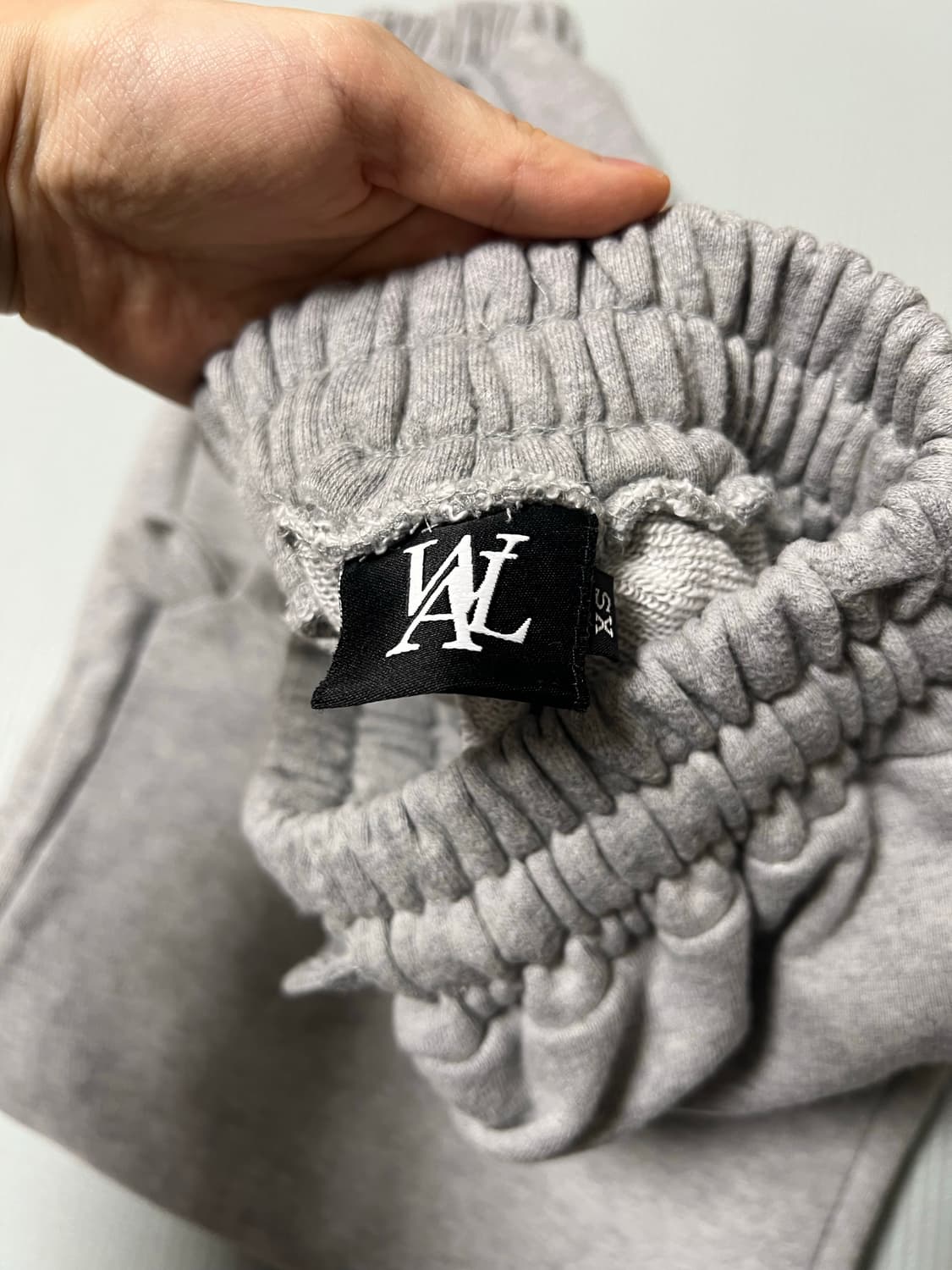 우알롱 시그니처 조거팬츠 그레이 xs 상품이미지2