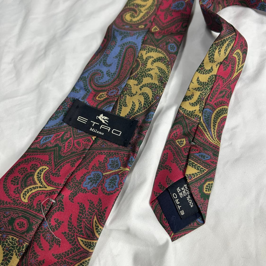 [ETRO] 에트로 오리엔탈 페이즐리 실크 넥타이 상품이미지3