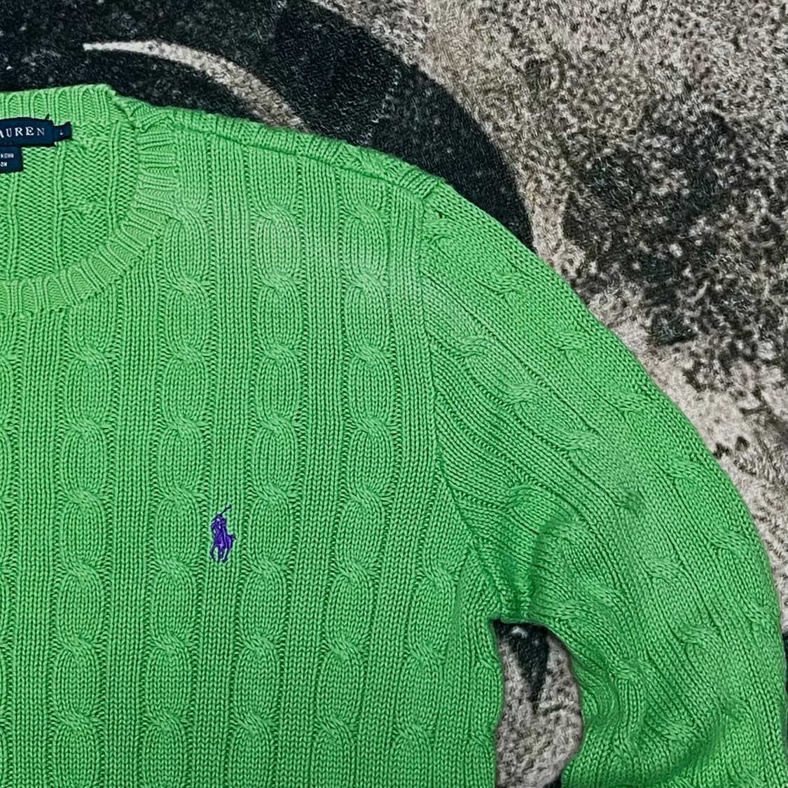 (B급) 폴로 니트 women L 상품이미지3