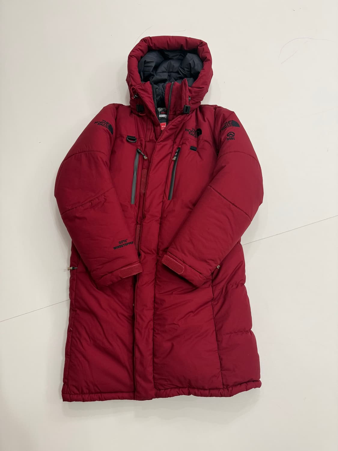 [M] 노스페이스 히말라야 롱패딩 버건디 상품이미지1