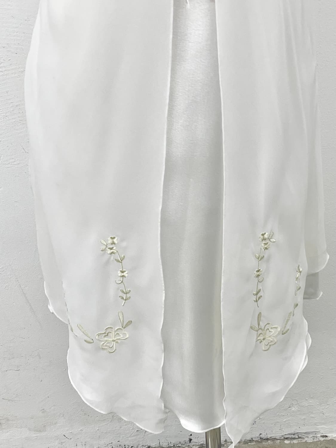 화이트페어리 자수 슬립 상품이미지3