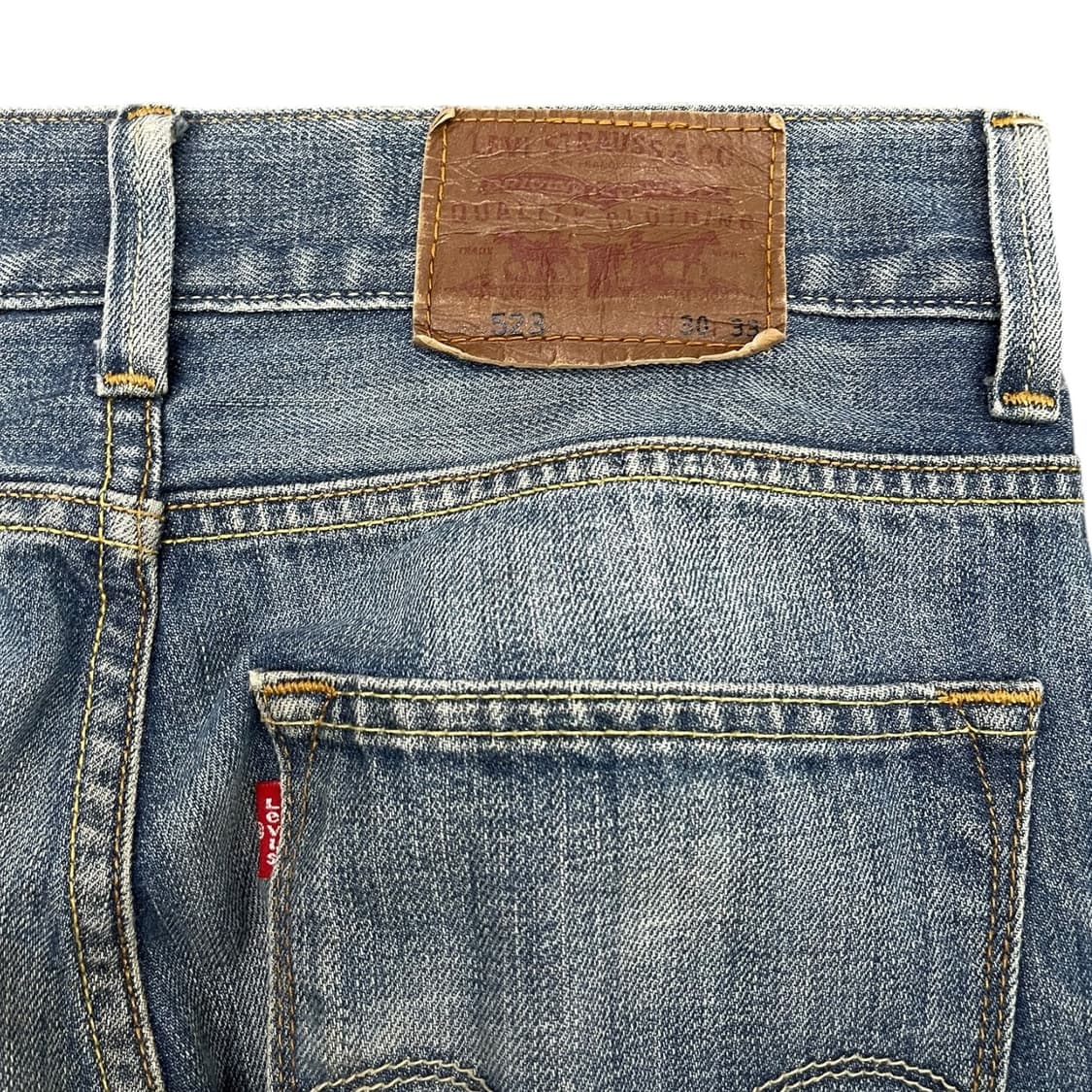 리바이스 523 워싱 데님팬츠 상품이미지3