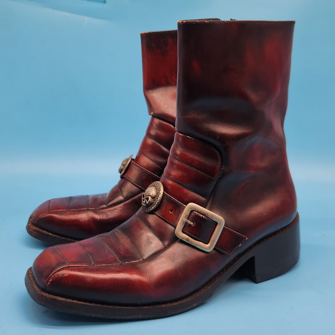 H 할리데이비슨 스컬 남성 부츠 260 상품이미지1