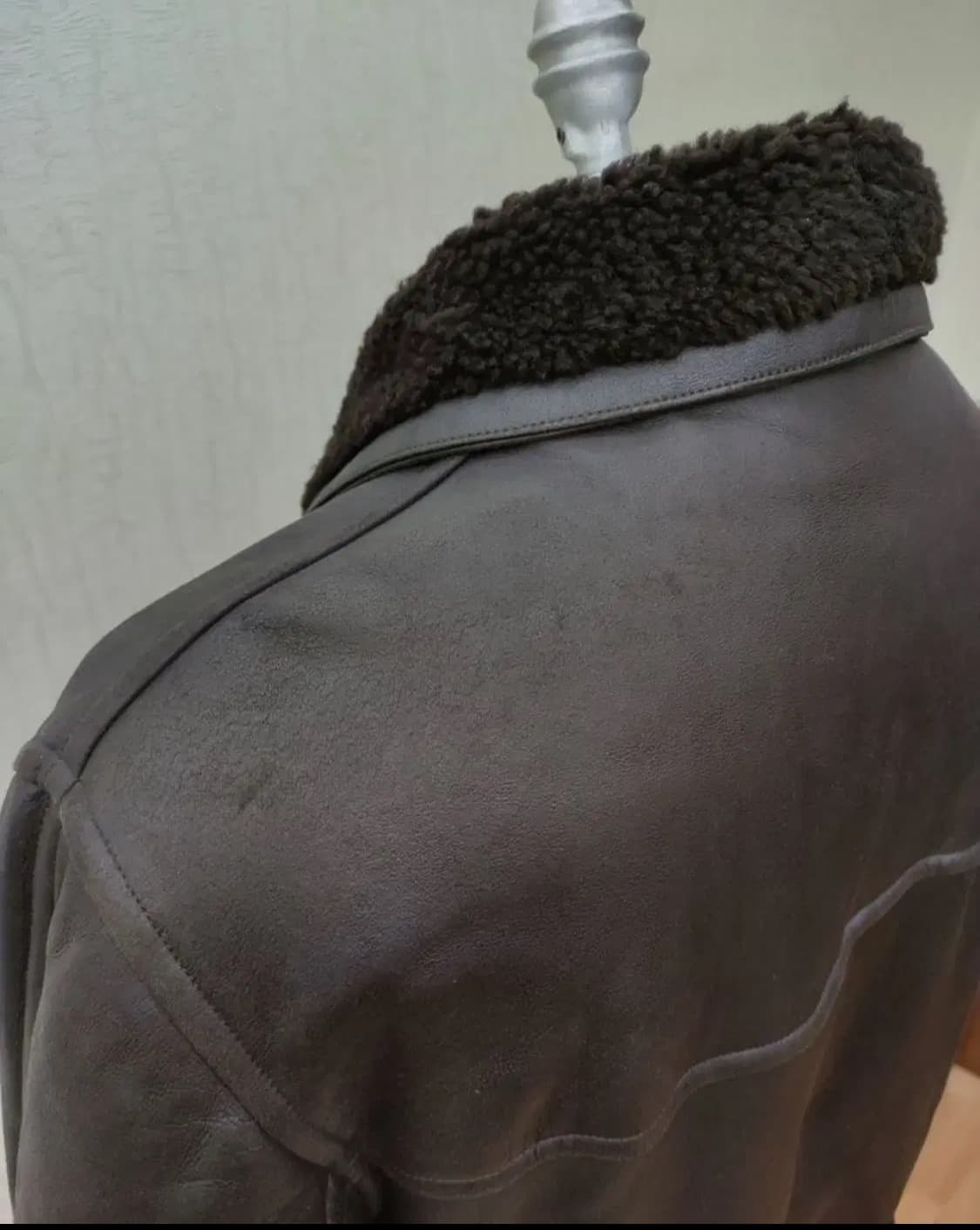 루이비통 벨티드 코트(무통-쉽스킨 레더)56 사이즈-해외발송 상품이미지7