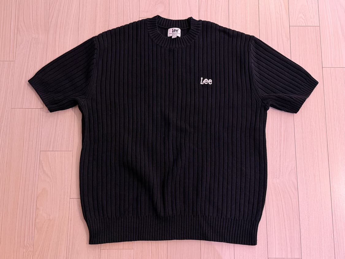 Lee 반팔니트 남녀공용 상품이미지1