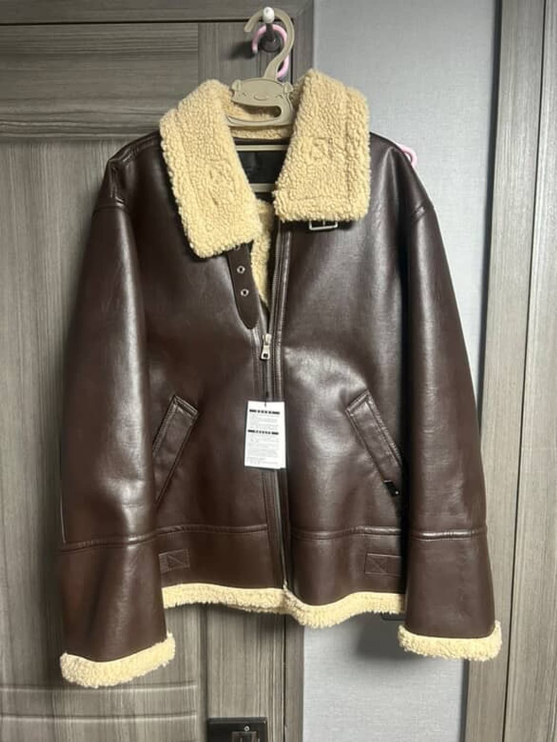 무스탕 자켓 상품이미지1