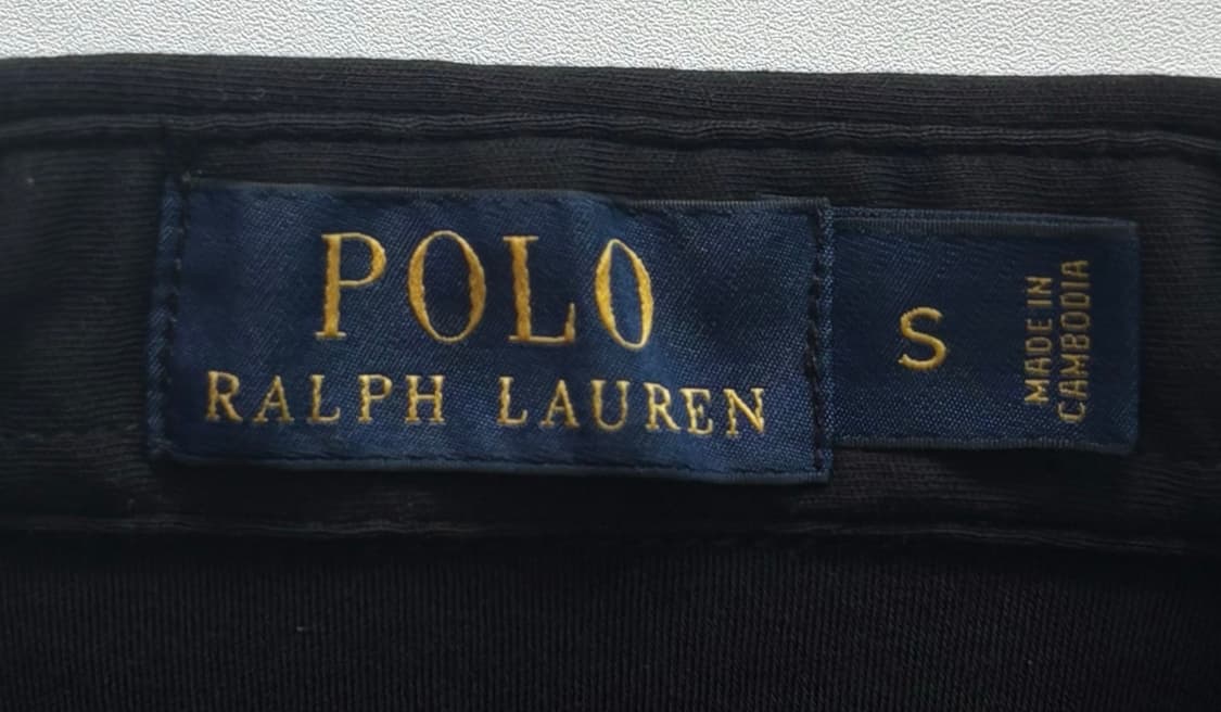 Polo 폴로랄프로렌 피마코튼 블랙 카라티  상품이미지4