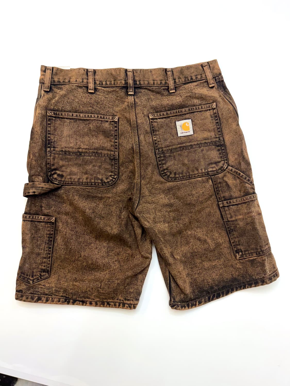 Carhartt wip 칼하트 WIP 싱글니 카펜터 팬츠 데님쇼츠 상품이미지4