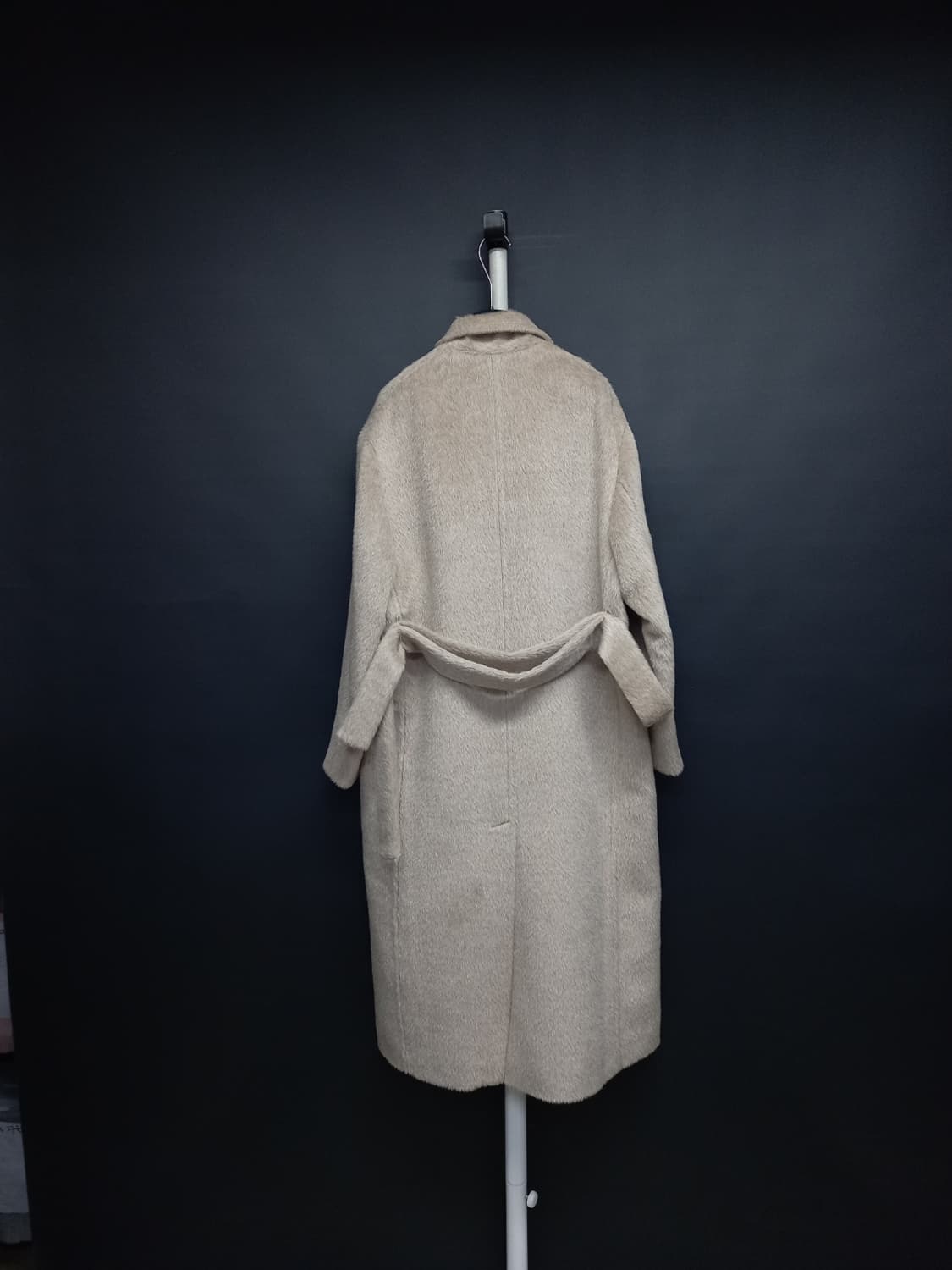 새 시에 SIE 알파카 맥시 롱 코트 F 44-77 상품이미지2