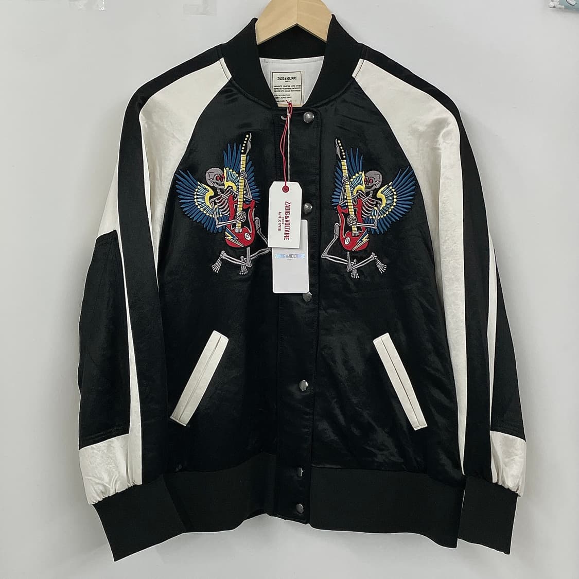 쟈딕앤볼테르 자수 스카잔 봄버 자켓 (새상품) 상품이미지1