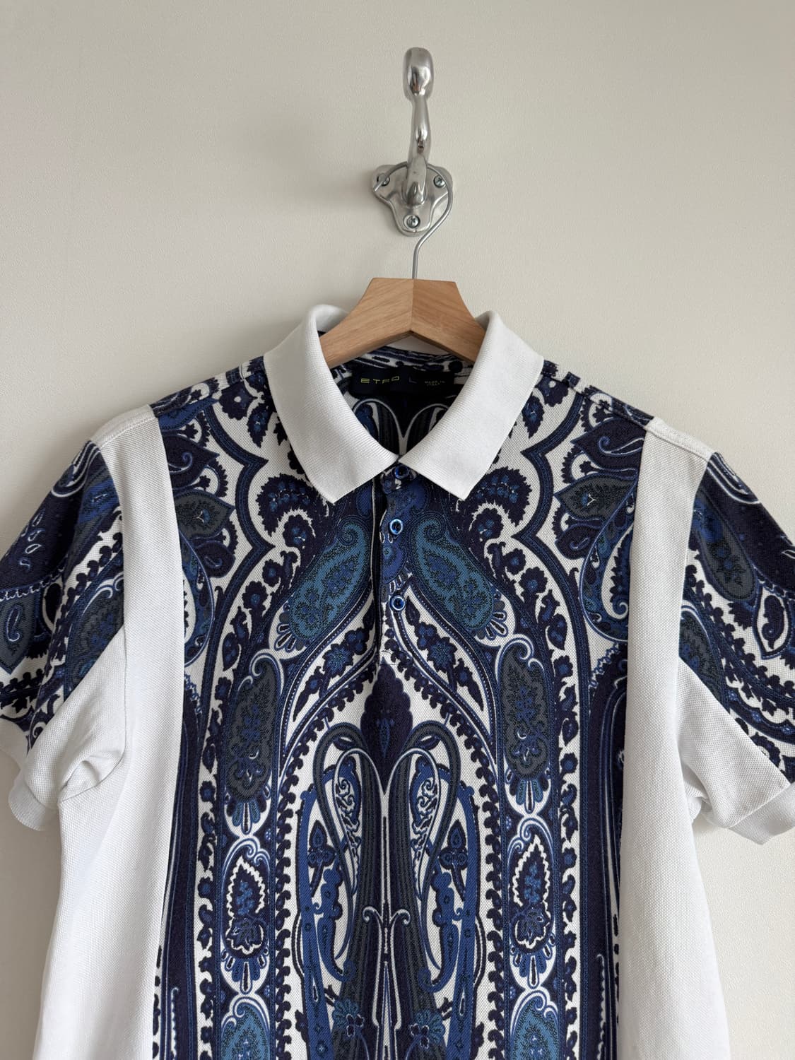 에트로(ETRO) 패턴 카라 티셔츠(ITALY) 상품이미지2