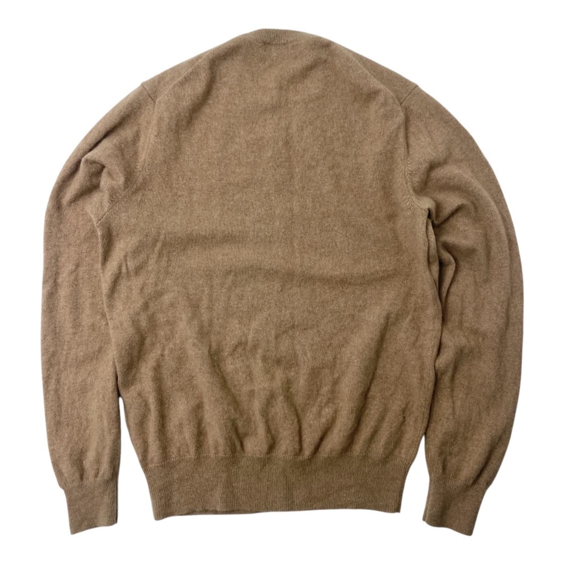 [중고] 유니클로 캐시미어 크루넥 스웨터 베이지 M 상품이미지2