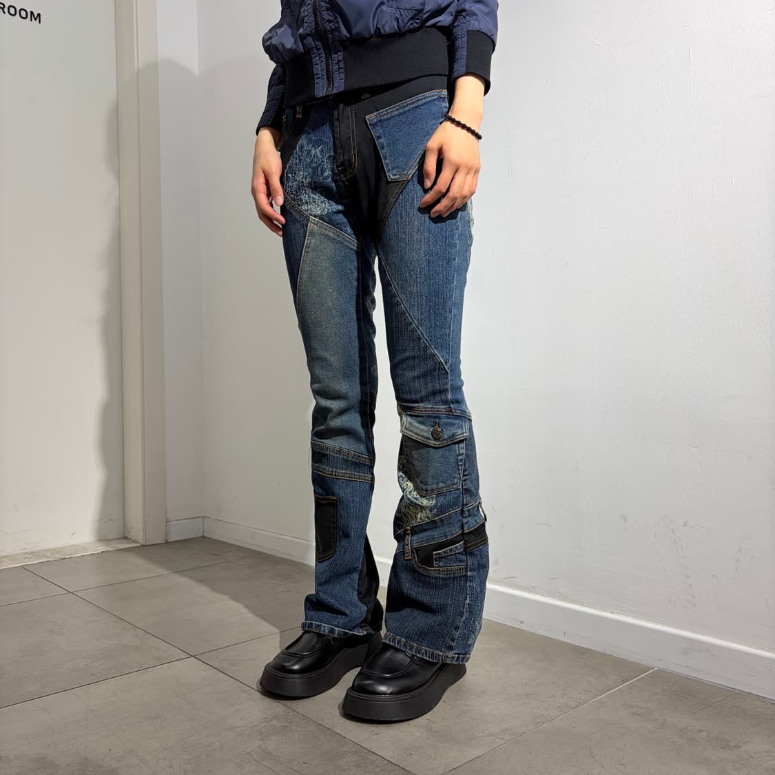 Haphazard Jeans 오리엔탈 부츠컷 데님 팬츠 바지 상품이미지2