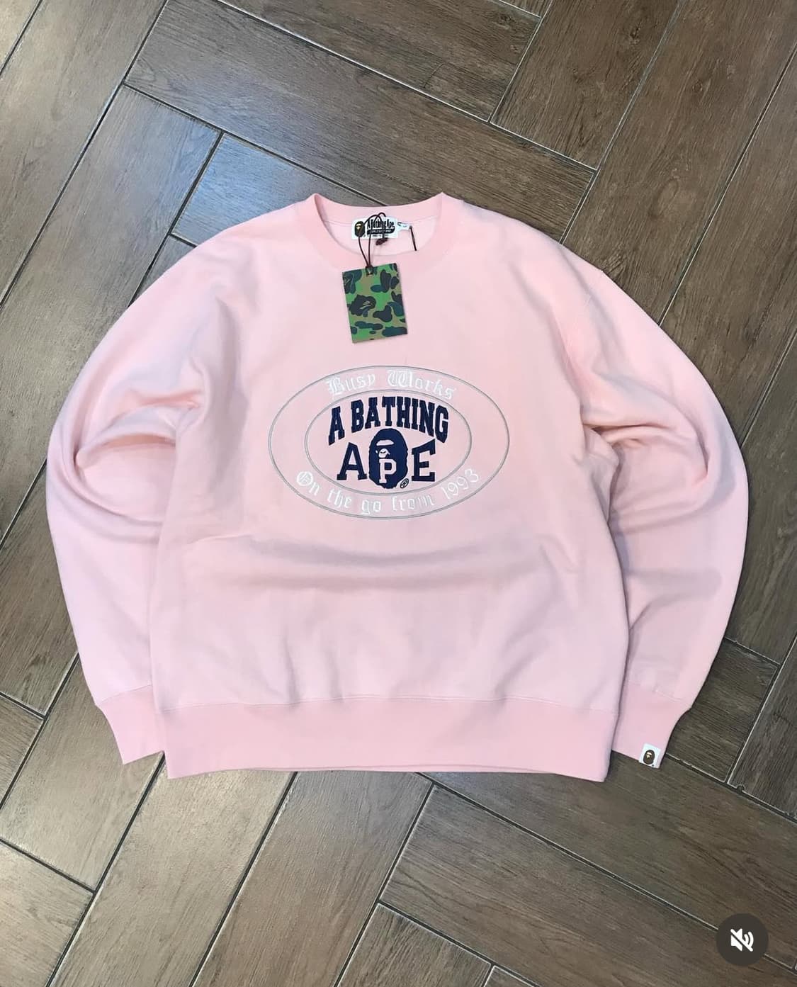 Bape Baby Pink SweatShirts ( 새상품 )  상품이미지6