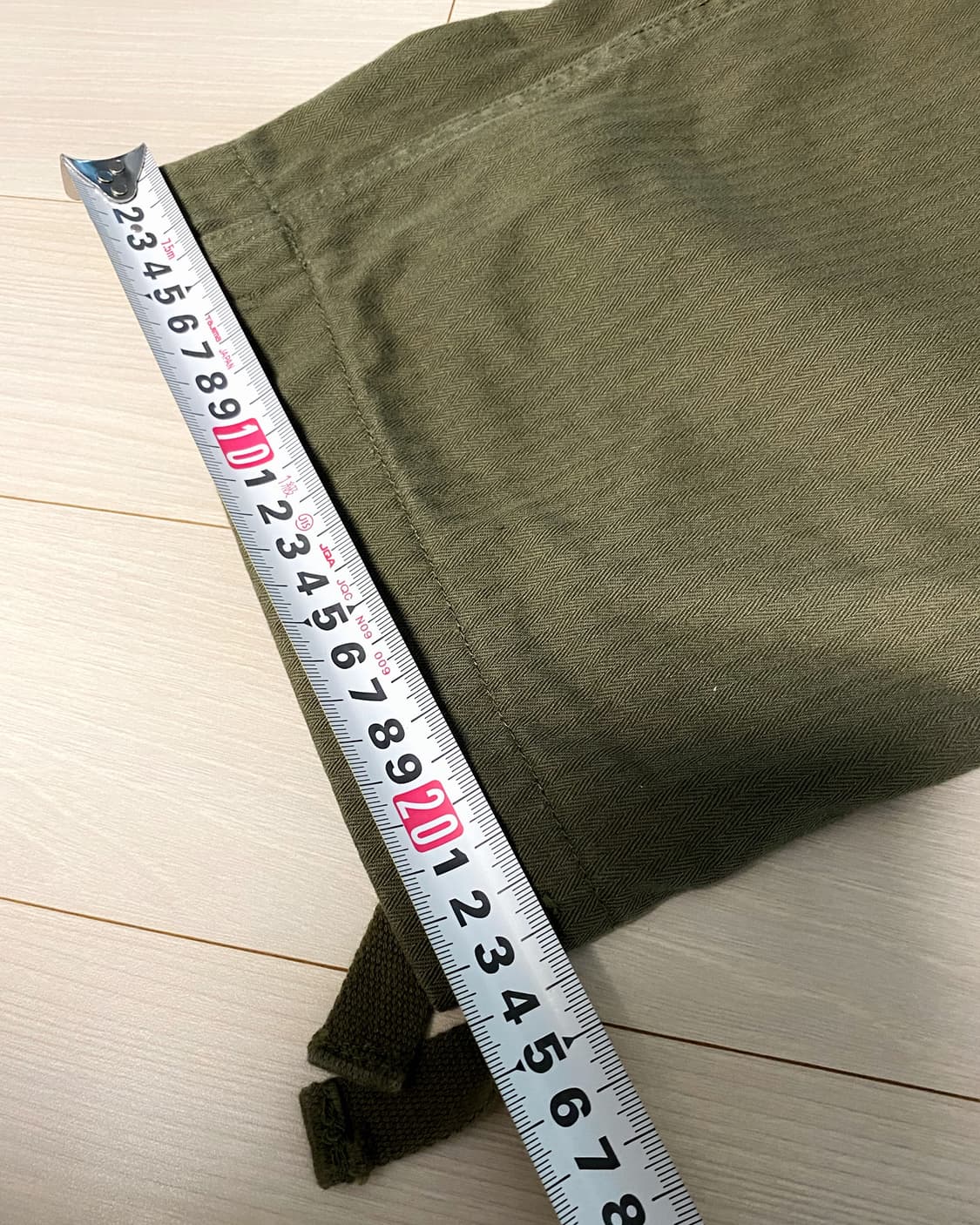 YMC KY 영국군 정글 퍼티그 팬츠 (헤링본 HBT 원단) - 7사이즈 상품이미지8