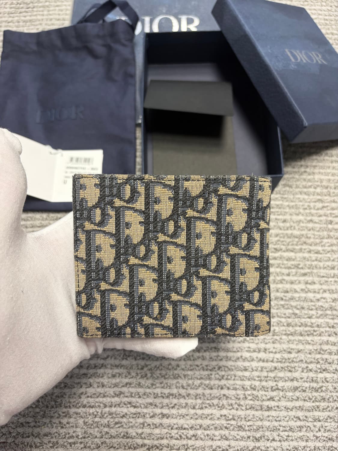 디올 오블리크 반지갑 상품이미지3