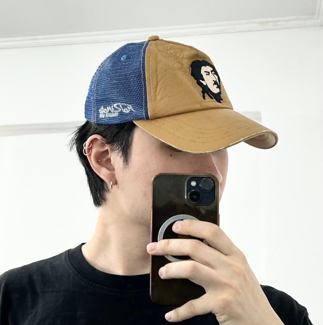 Mok Moto 레더 메쉬 볼캡 상품이미지3