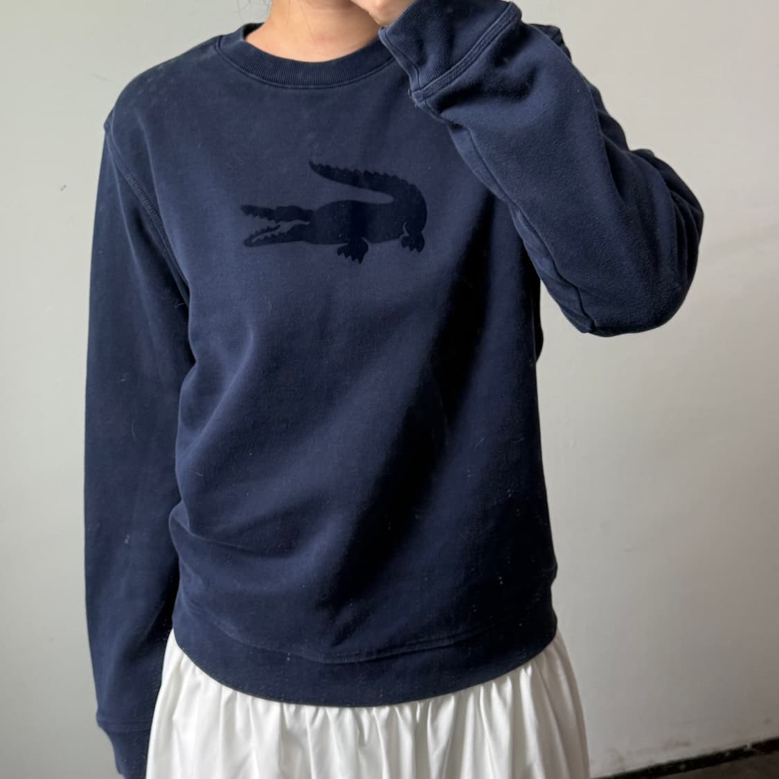 [M] 라코스테 네이비 맨투맨 상품이미지1