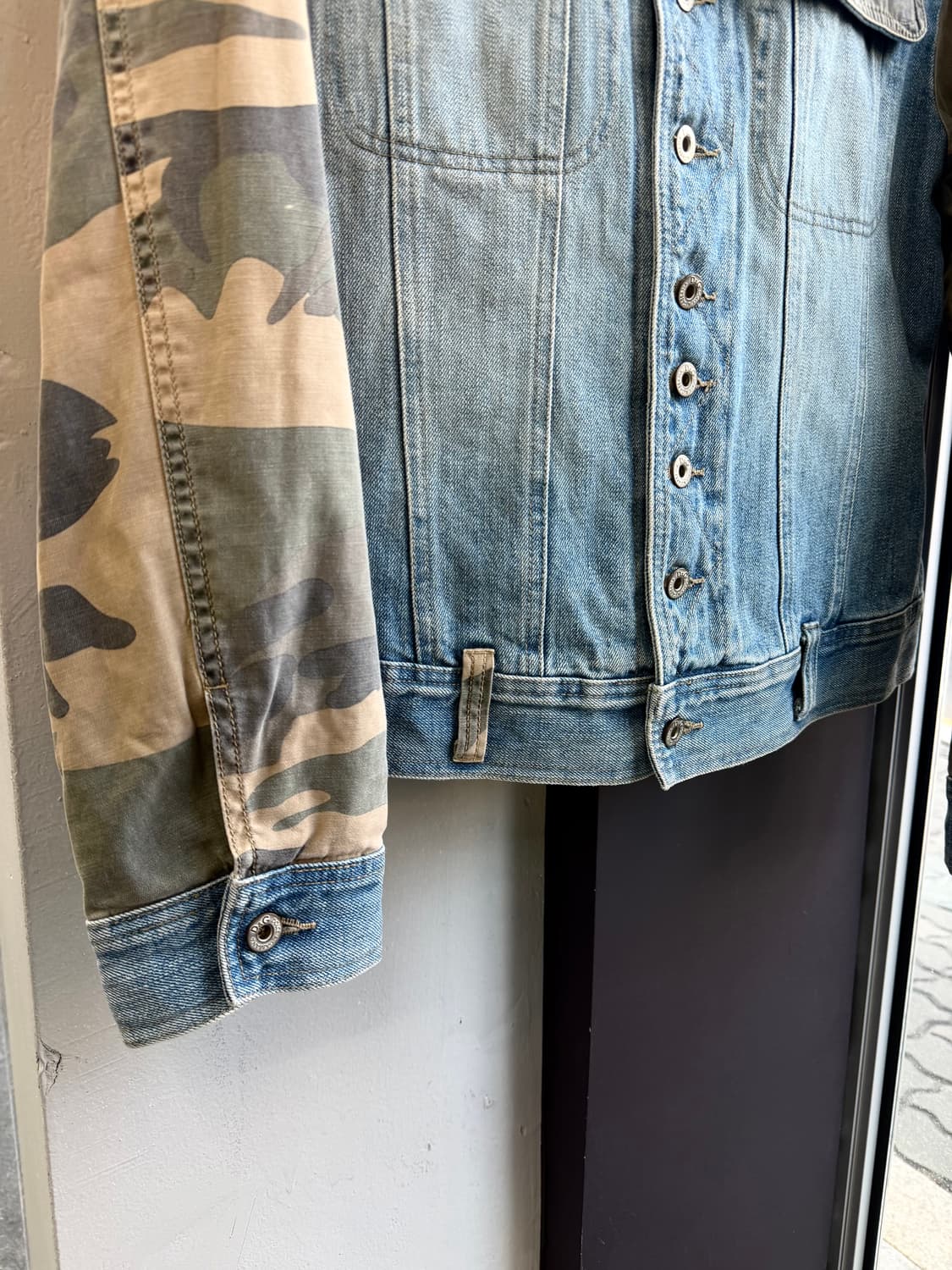 L/ 돌체앤가바나 2003AW 카모 데님자켓 상품이미지6