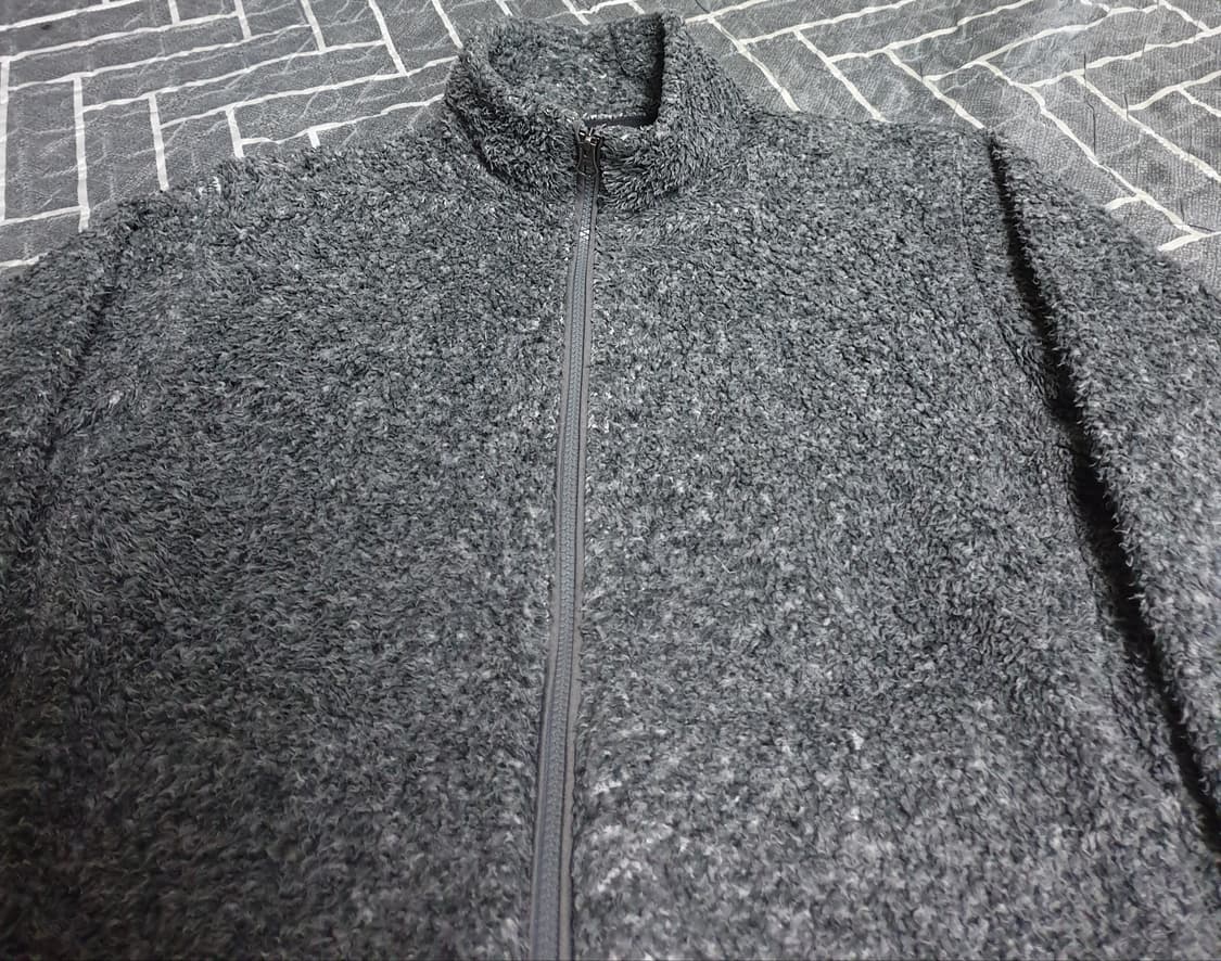 유니클로 퍼 브러쉬드 후리스 짚업 자켓 (L) 상품이미지2